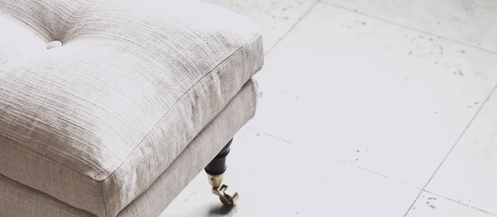 A configurable sofa shown in 3D, the kind of product AR was made for